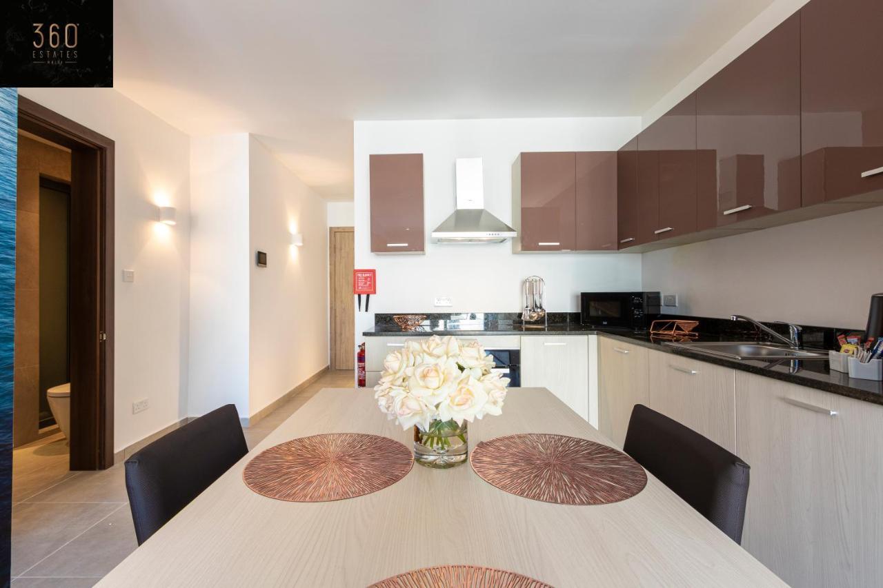High-End Central Apt With Comfy Bed & Super Wifi By 360 Estates San Ġwann Exteriér fotografie