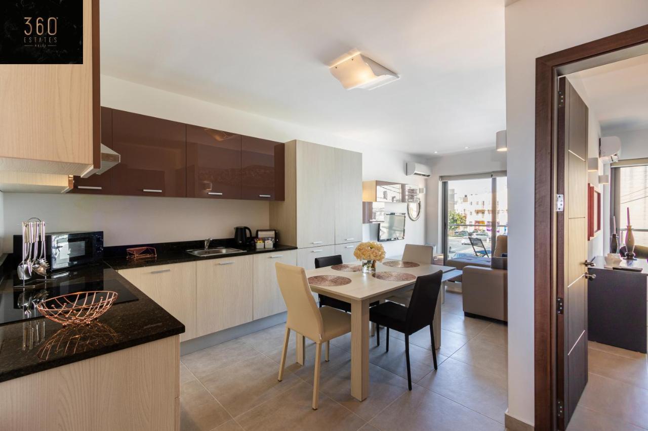 High-End Central Apt With Comfy Bed & Super Wifi By 360 Estates San Ġwann Exteriér fotografie