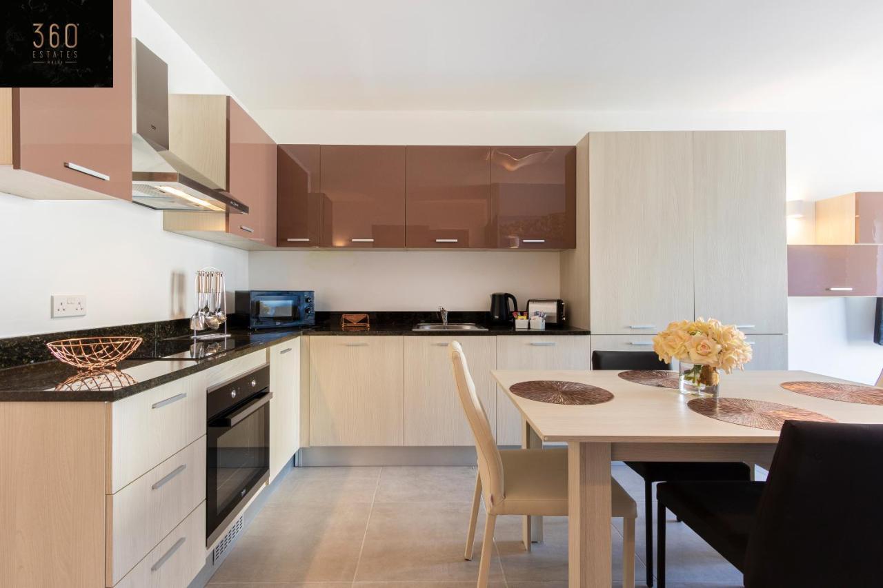 High-End Central Apt With Comfy Bed & Super Wifi By 360 Estates San Ġwann Exteriér fotografie