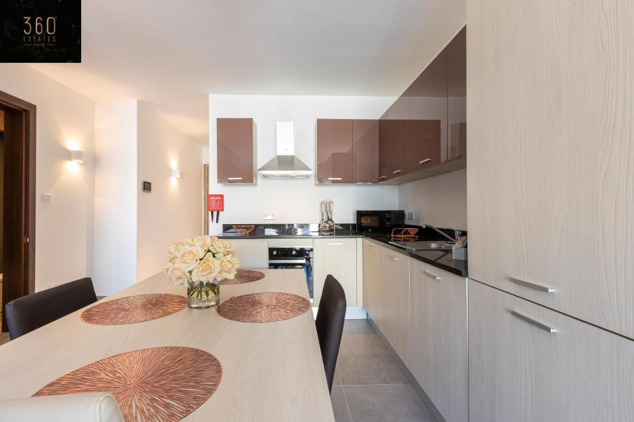 High-End Central Apt With Comfy Bed & Super Wifi By 360 Estates San Ġwann Exteriér fotografie
