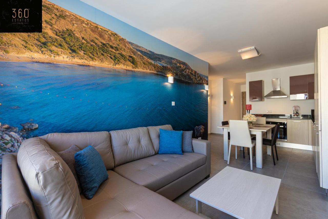 High-End Central Apt With Comfy Bed & Super Wifi By 360 Estates San Ġwann Exteriér fotografie